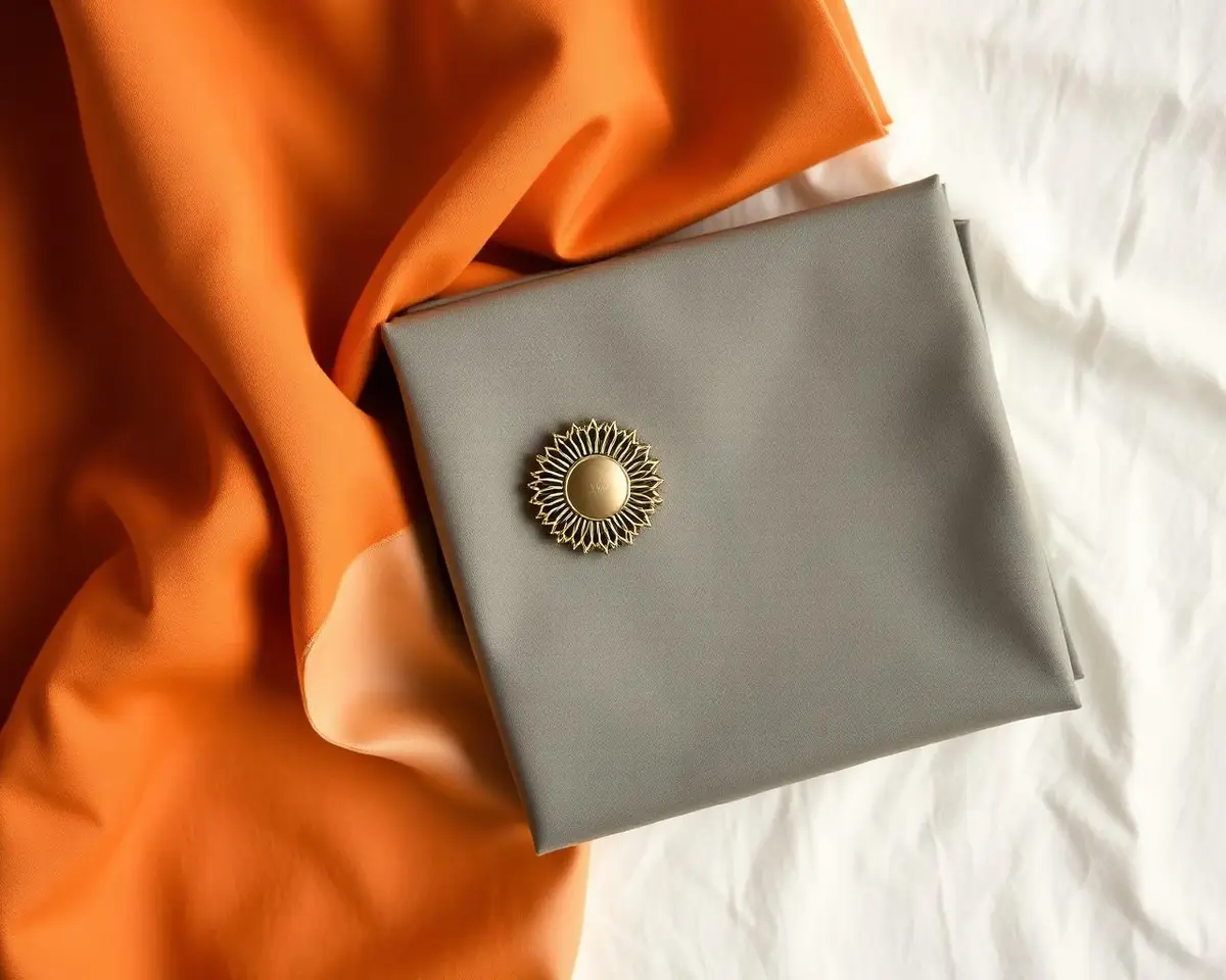 Fabric flatlay